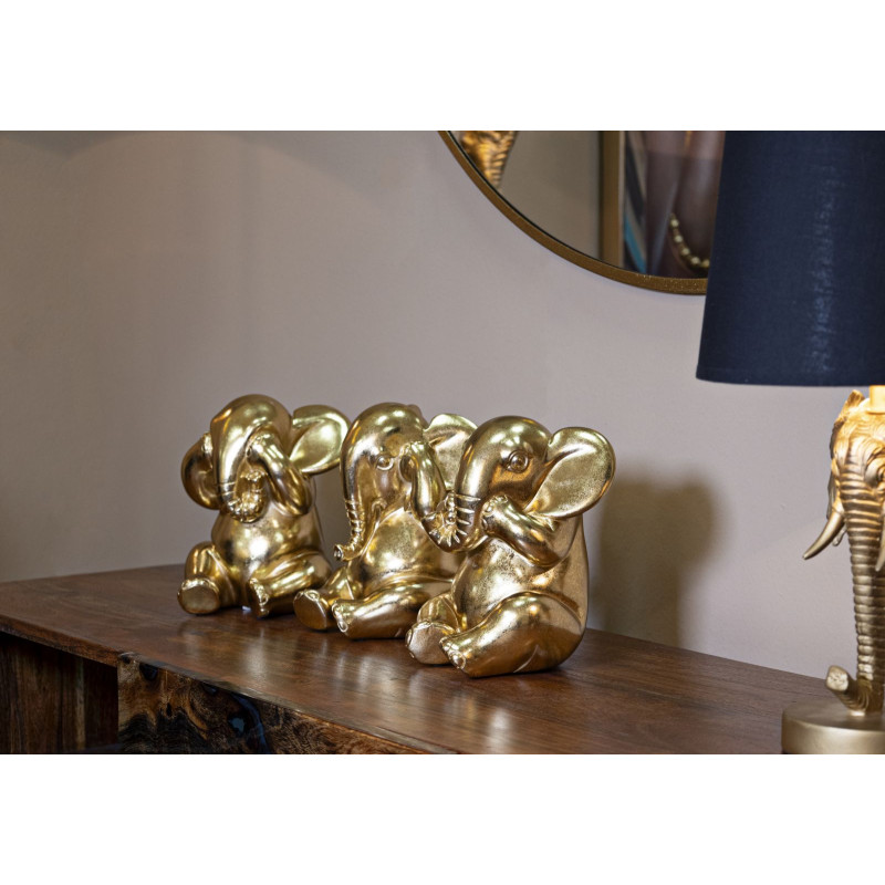 **Italiano:**

COMPLETO ELEFANTE 3 PEZZI CM Ø 15,5X20,5