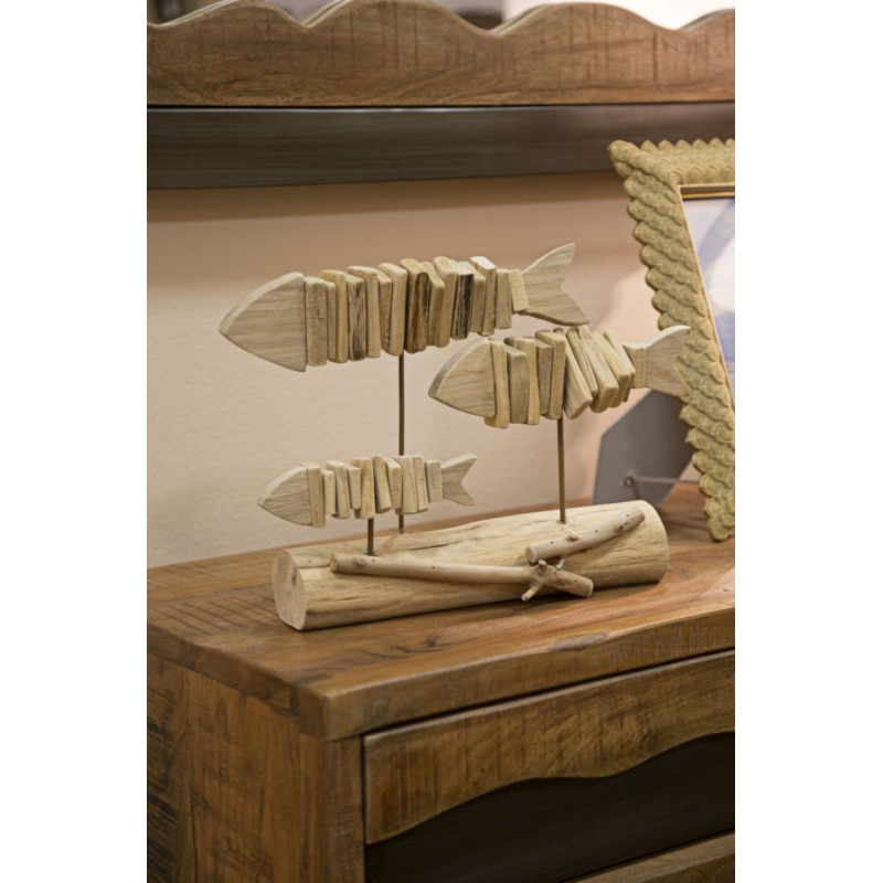 POISSON NATURE CM 37X10X24