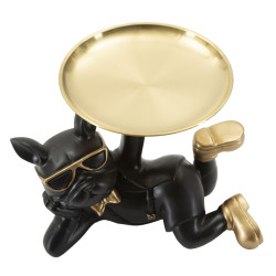 CÃO ROVER COM BANDEJA 23,5X13X18,5 CM