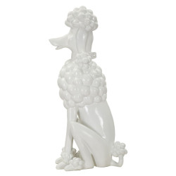 CHIEN BLANC CM 20X26X61