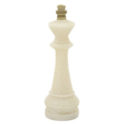 GIOCO DI SCACCHI QUARZY 8 PEZZI ASSORTITI CM Ø 4,4X9,2-4,3X13,3-5X16-X4,5X10,3