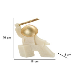 SAMOURAÏ ODA QUARZY -B- CM 19X8X18