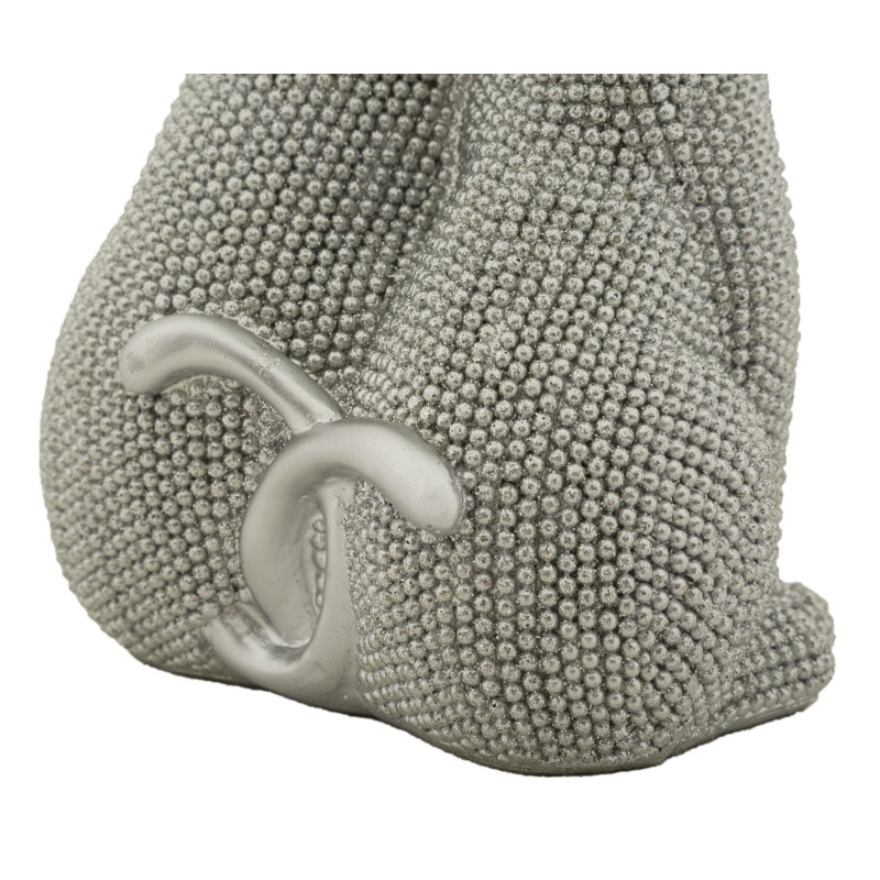 PAREJA DE GATOS BRILLANTES CM 13X10X21