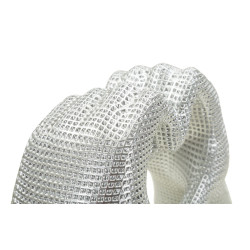 MAINS AMOUREUSES ARGENTÉES CM 25X7,5X13,5