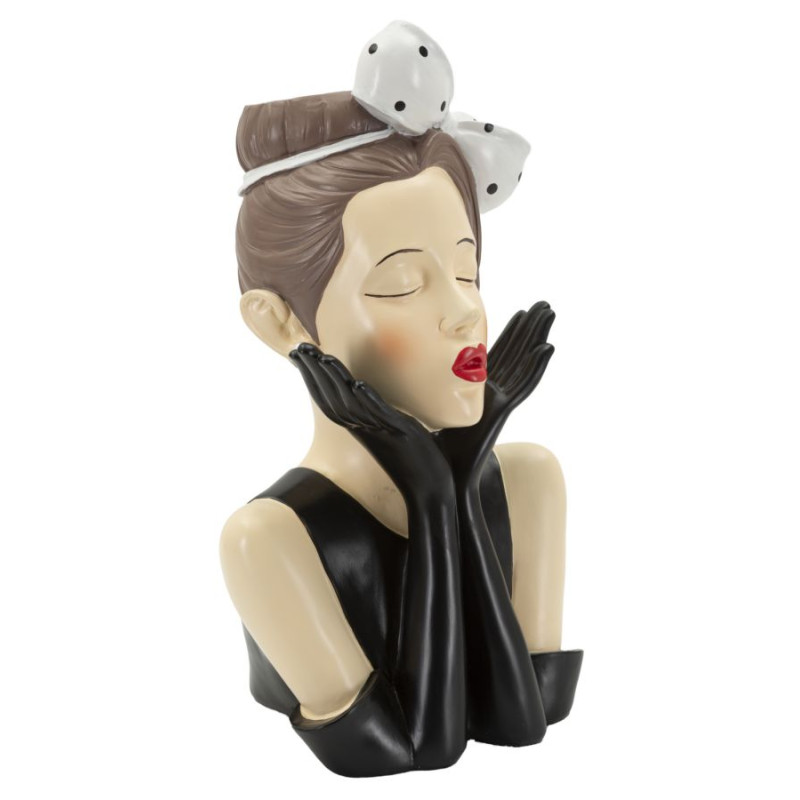 VASE FEMME HOLLYWOOD -A- CM Ø 17X14X30,5