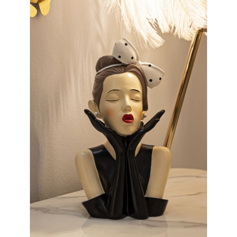 VASE FEMME HOLLYWOOD -A- CM Ø 17X14X30,5