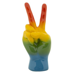 GAINE À MAIN ARC-EN-CIEL CM 16X13X36,5