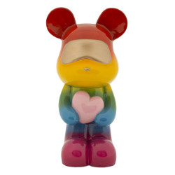 OURS ARC-EN-CIEL CM 22,50X17,5X42,5