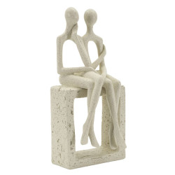 PAIRE DE FIGURINES STONS CM 11,5X9X25