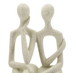 PAIRE DE FIGURINES STONS CM 11,5X9X25