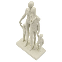 FIGURINE FAMIGLIA STONS CM 16X8X30,5