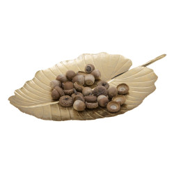 DÉCOR FEUILLE GLAM -A- CM 23X2X35,5