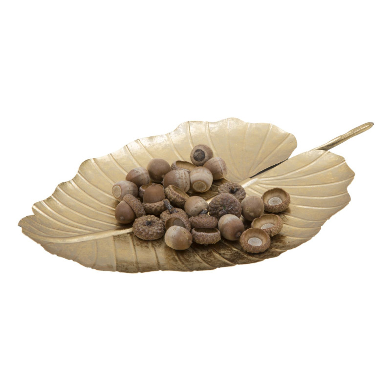 DÉCOR FEUILLE GLAM -A- CM 23X2X35,5