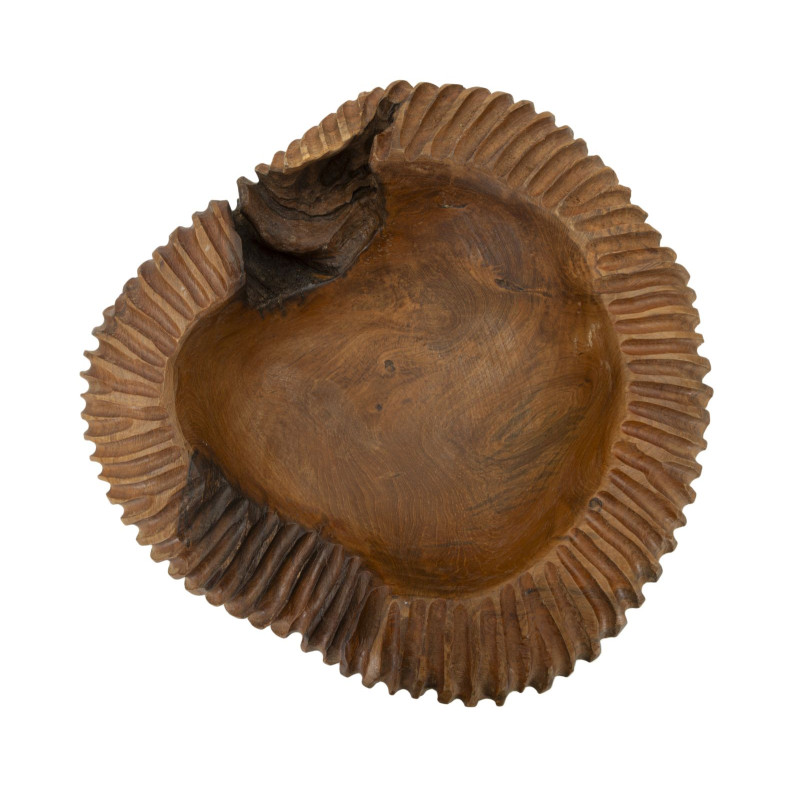 PLATEAU GARNI TECK CM 37X40X16