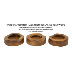 PLATEAU ERUSI PLUS TECK CM Ø 21X6