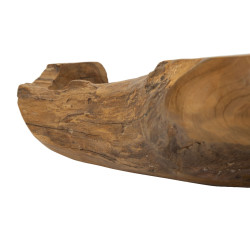 PLATEAU NARRO TECK CM 40X29X10