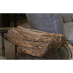 PLATEAU NARRO TECK CM 31X21X8