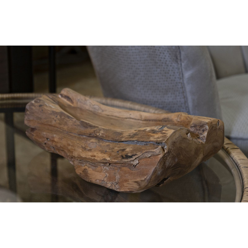 PLATEAU NARRO TECK CM 31X21X8