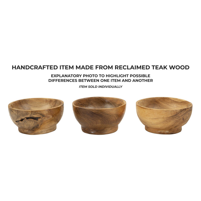 PLATEAU BUTOT TECK CM Ø 15X8