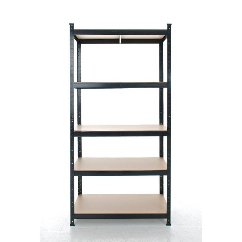 Étagère noire 90 x 40 x 180