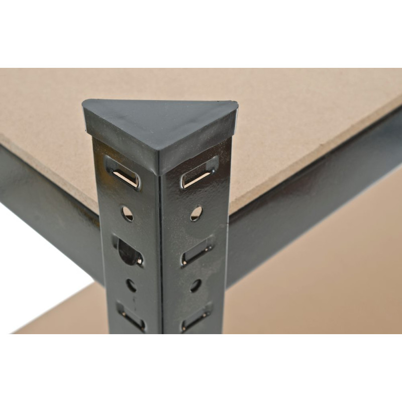 Étagère noire 90 x 40 x 180