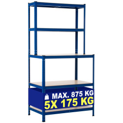 Scaffale ad Alta Portata (875 kg) blu