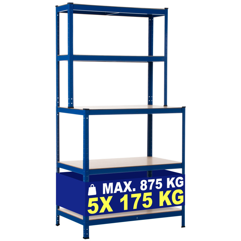 Scaffale ad Alta Portata (875 kg) blu