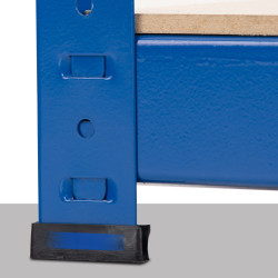 Étagère d'angle bleue Flint 180