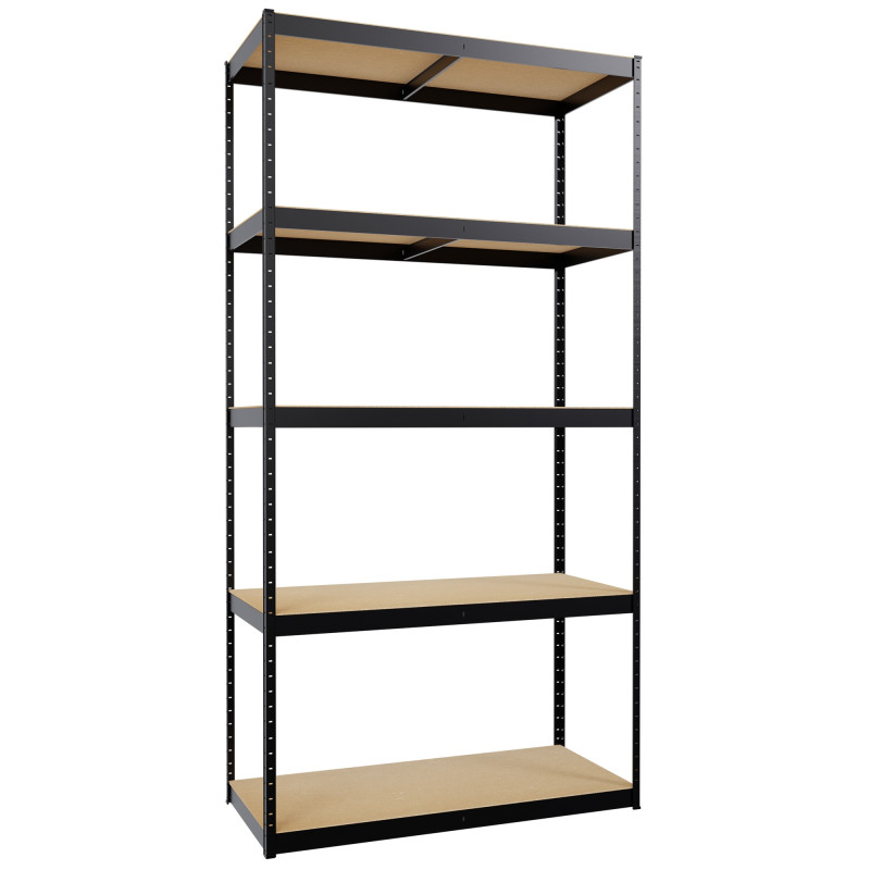 Estantería modular de 3 piezas Negro