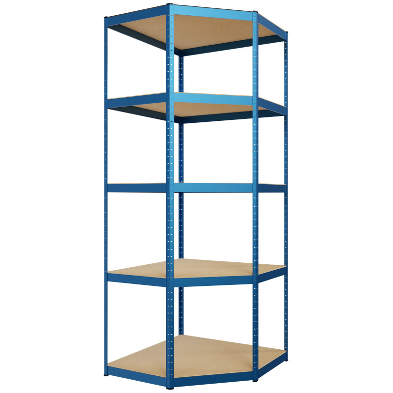 Estantería modular de 3 piezas Azul