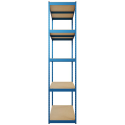 Estantería modular de 3 piezas Azul