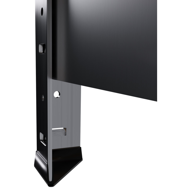 Estantería modular de 3 piezas Plateado