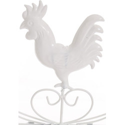 Étagère Pieghevole Mia in Ferro bianco