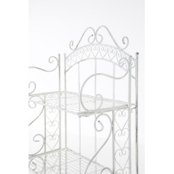 Etagère autoportante blanche antique Antje