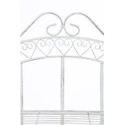 Etagère autoportante blanche antique Antje