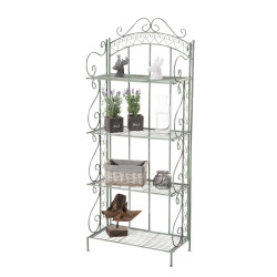 Etagère autoportante Antje vert antique