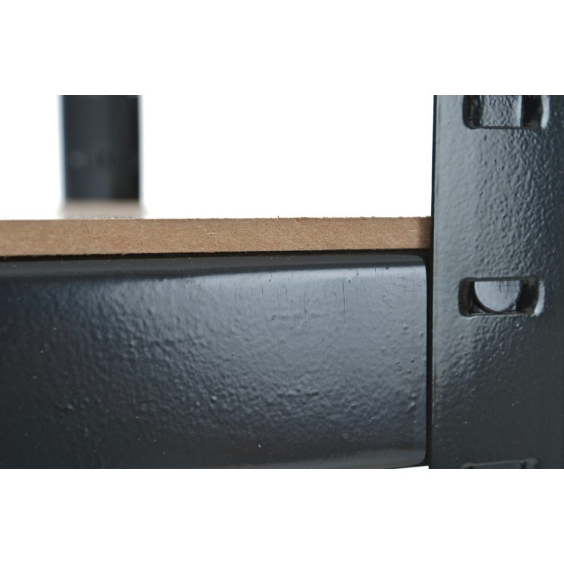 Étagère noire 90 x 40 x 180