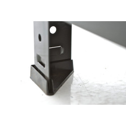 Étagère noire 90 x 40 x 180