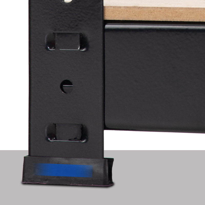 Estantería de almacenamiento Negro