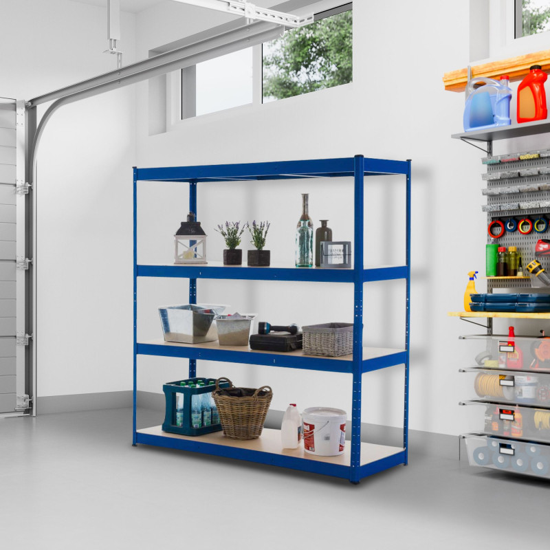 Étagère 160x60x180 bleue