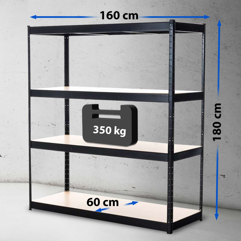 ?tag?re 160x60x180 noire