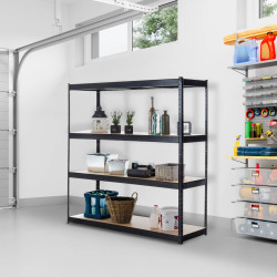 Étagère 160x60x180 noire