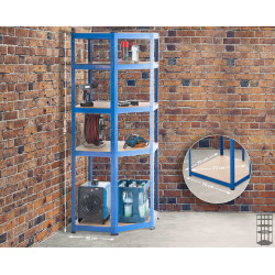 ?tag?re d'angle bleue Flint 180