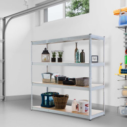 Scaffale Zincato Professionale 160x60x180 bianco