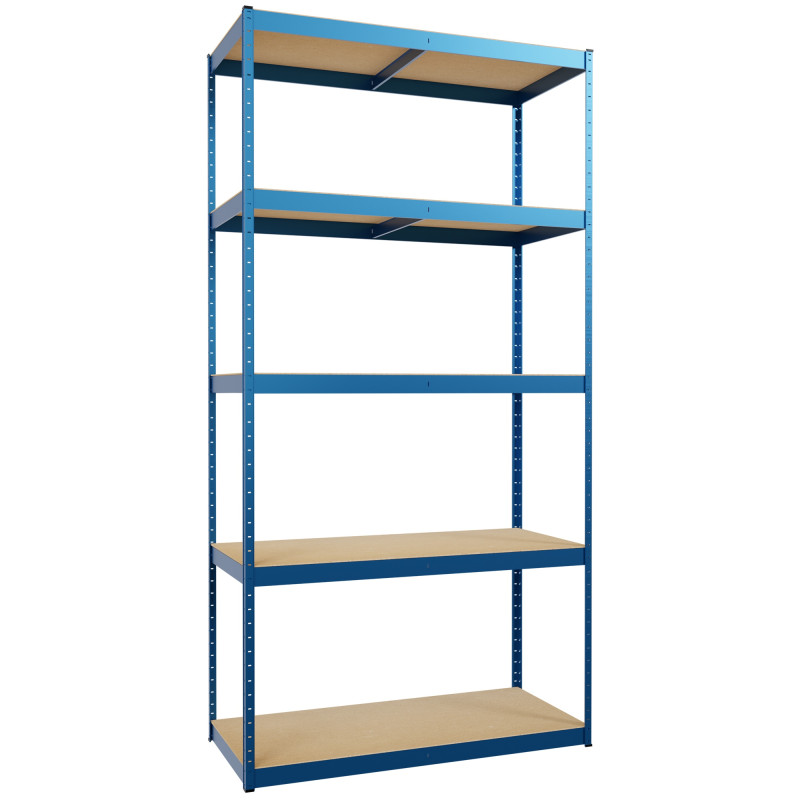 Estantería modular de 3 piezas Azul