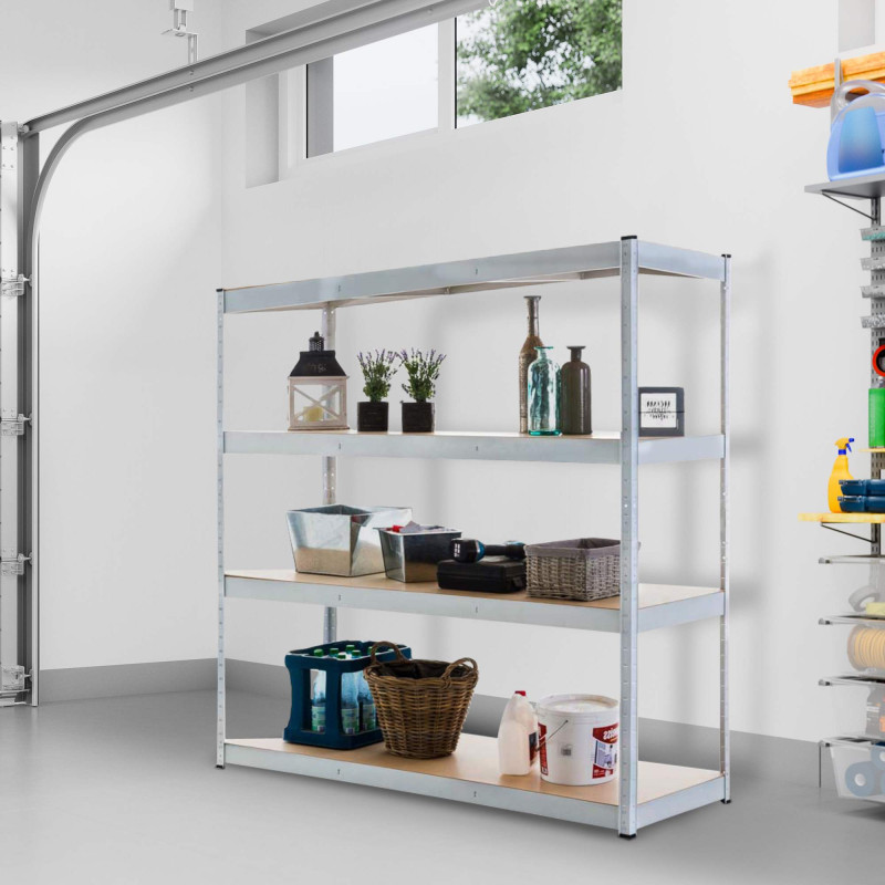 ?tag?re robuste blanche 160 x 60 x 180 cm