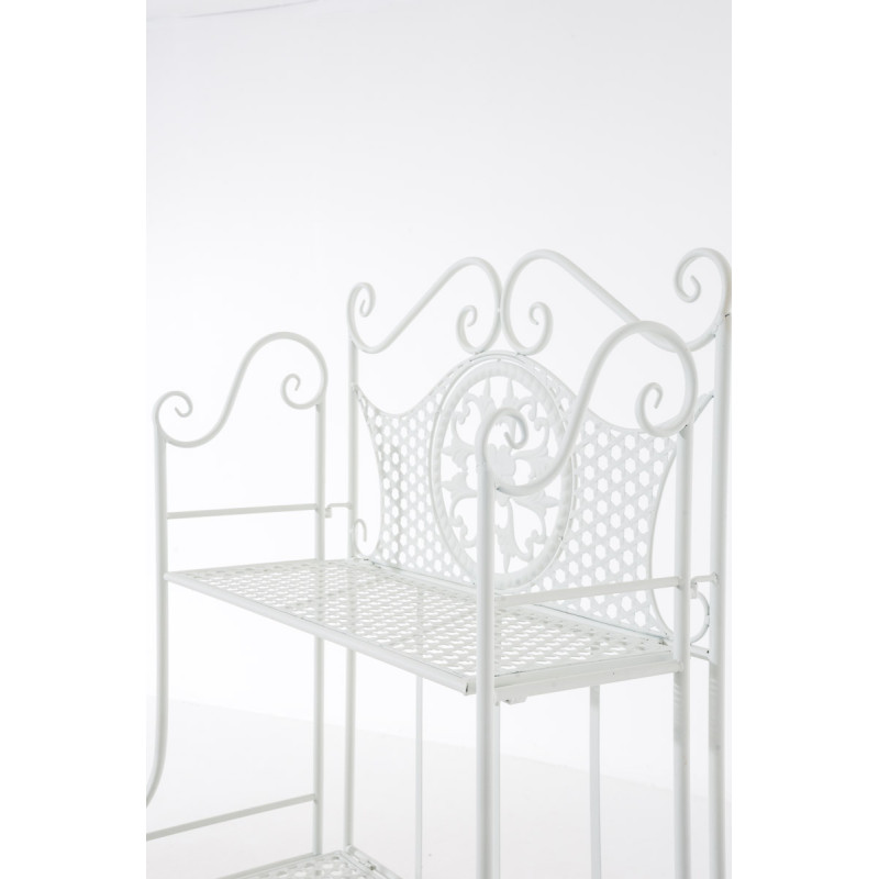 Estantería Anika en Estilo Rústico Blanco