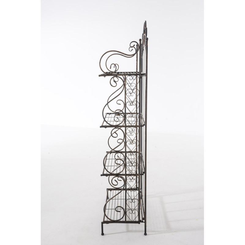 Étagère in Ferro Richiudibile Antje bronzo