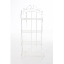 Étagère in Ferro Richiudibile Antje bianco