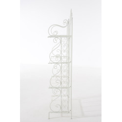 Étagère in Ferro Richiudibile Antje bianco